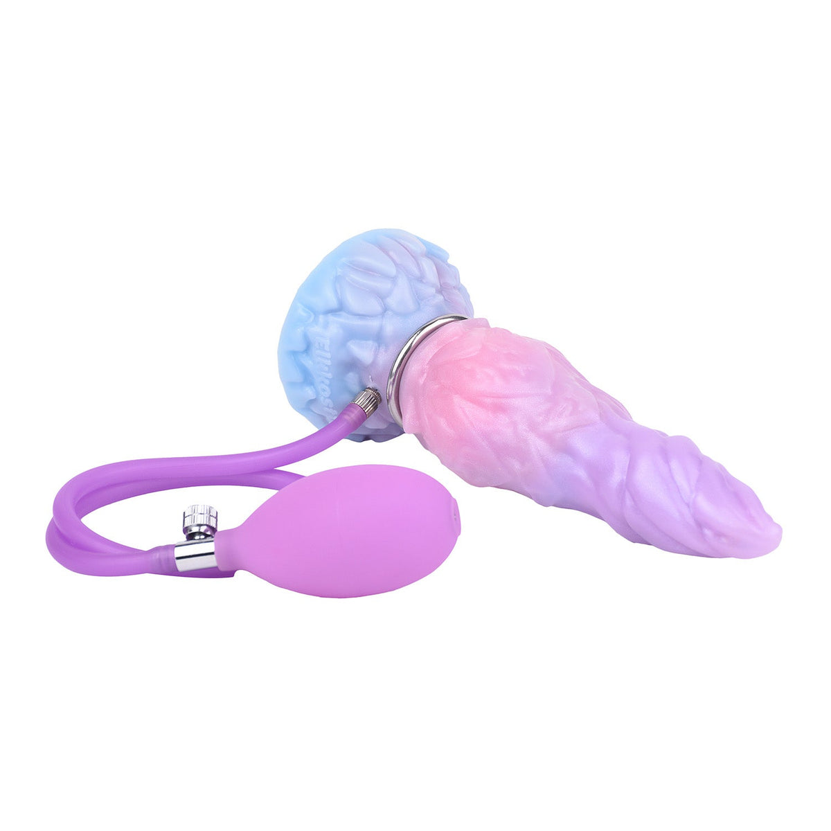 8 inch monster tapered inflatable butt plug