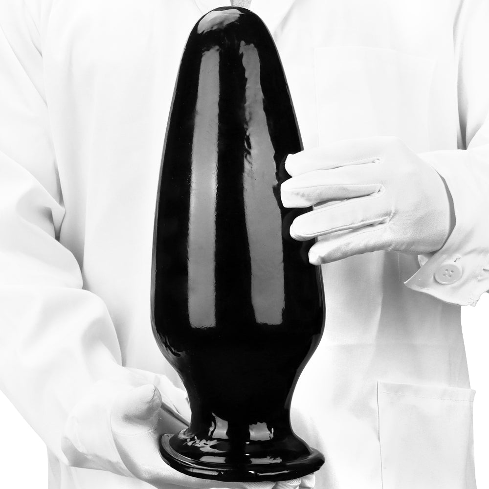 Black Giant Conical Huge Butt Plug