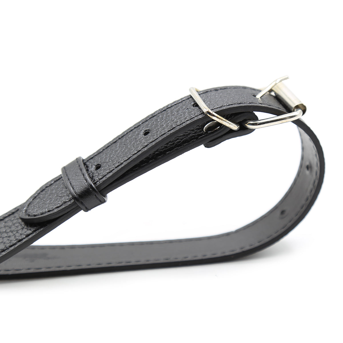 Double penetration strap on butt plug harness