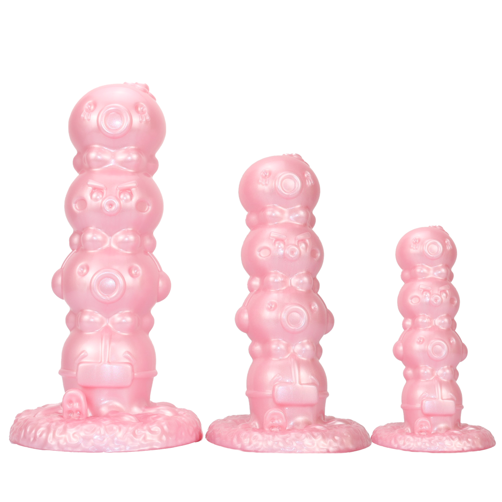 11 Inch Pink Silicone Cute Large Butt Plug