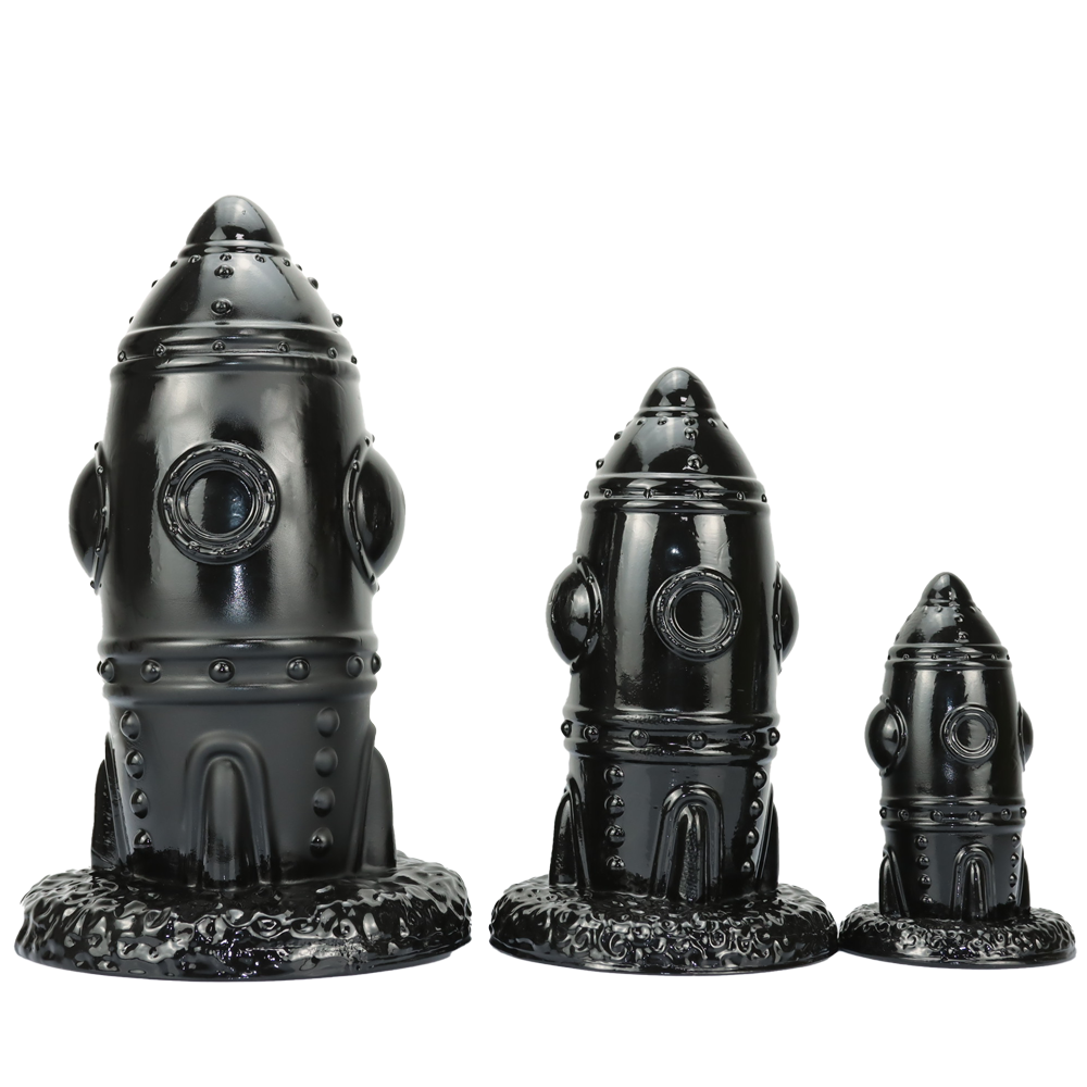 Alien rocket spaceship giant butt plug