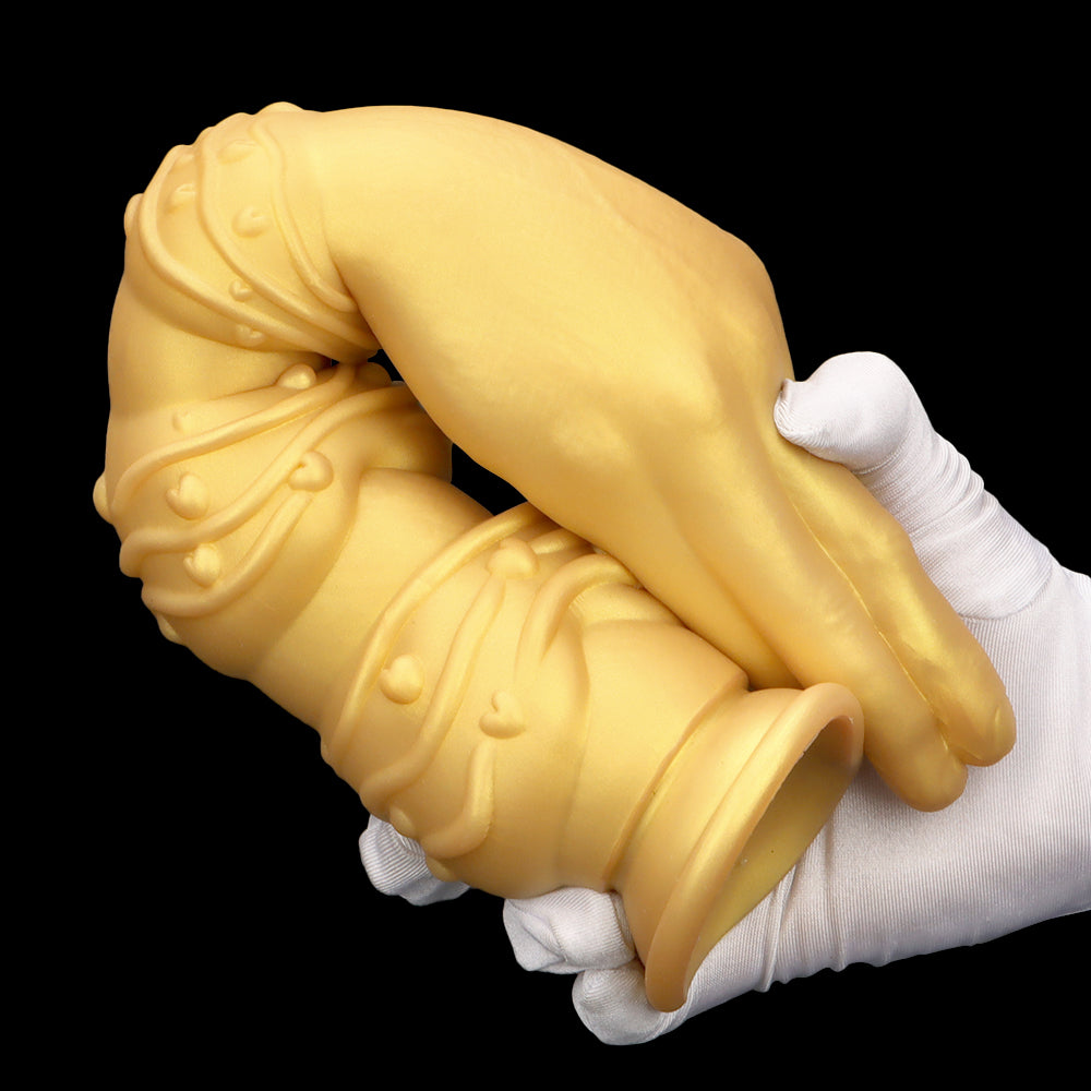 Gold hand butt plug training kit