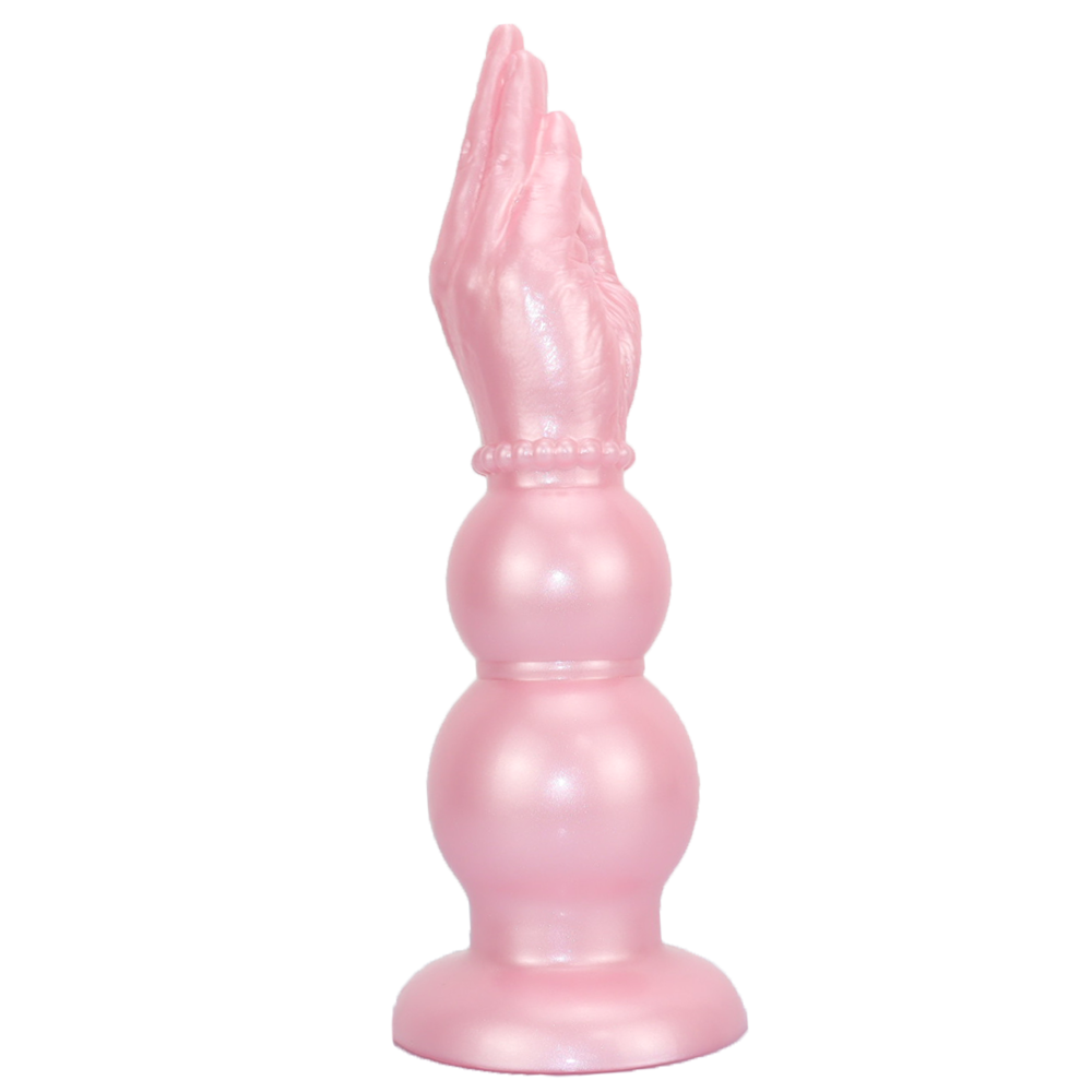 11 inch double knot hand fist butt plug