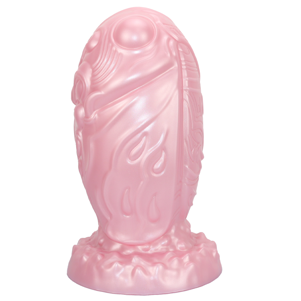 Silicone monster head super giant butt plug