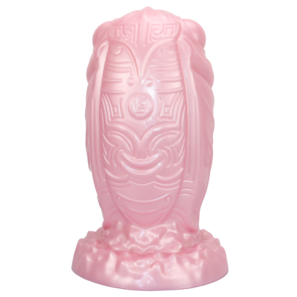 Silicone monster head super giant butt plug