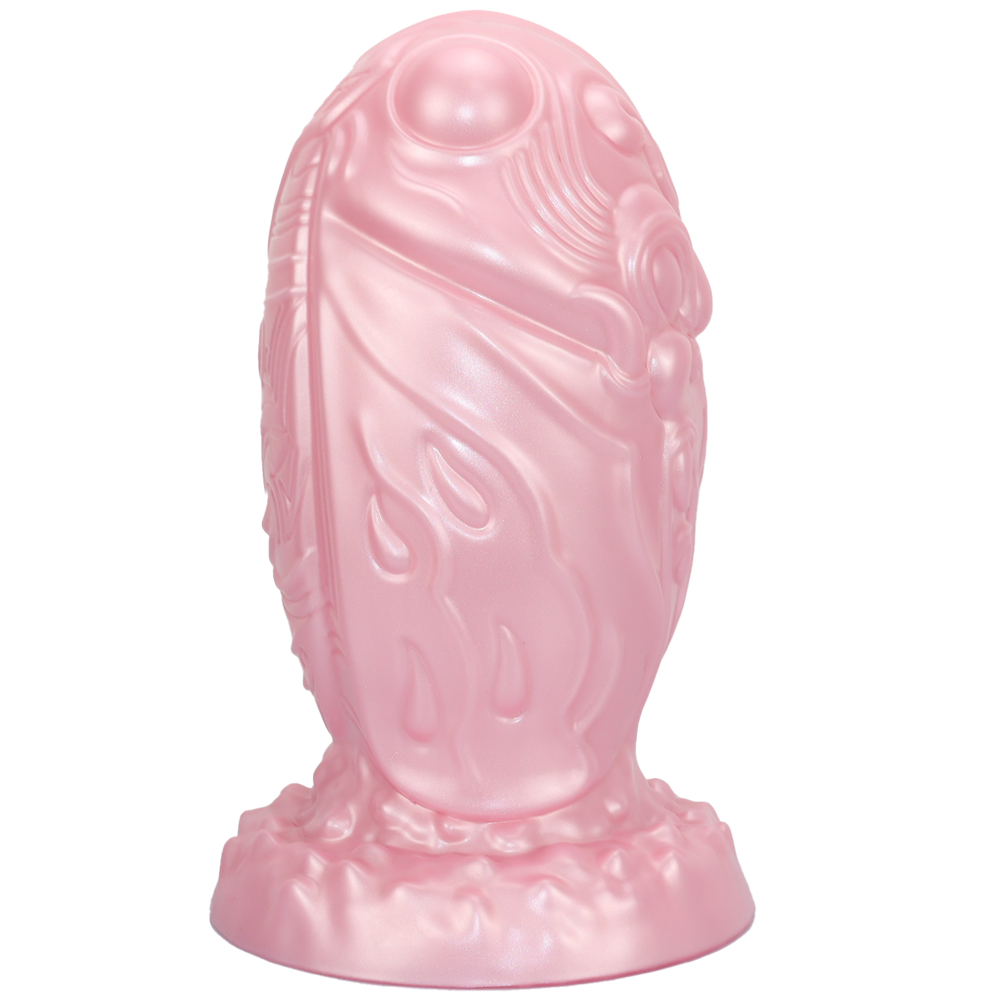 Silicone monster head super giant butt plug