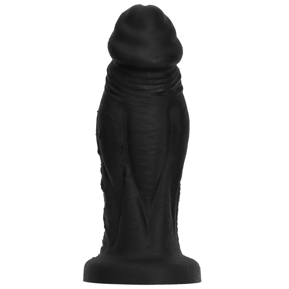 Black Realistic Extra Thick Anal Plug