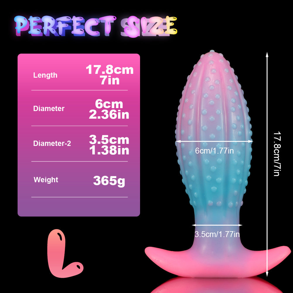 Soft Silicone Alien Butt Plug