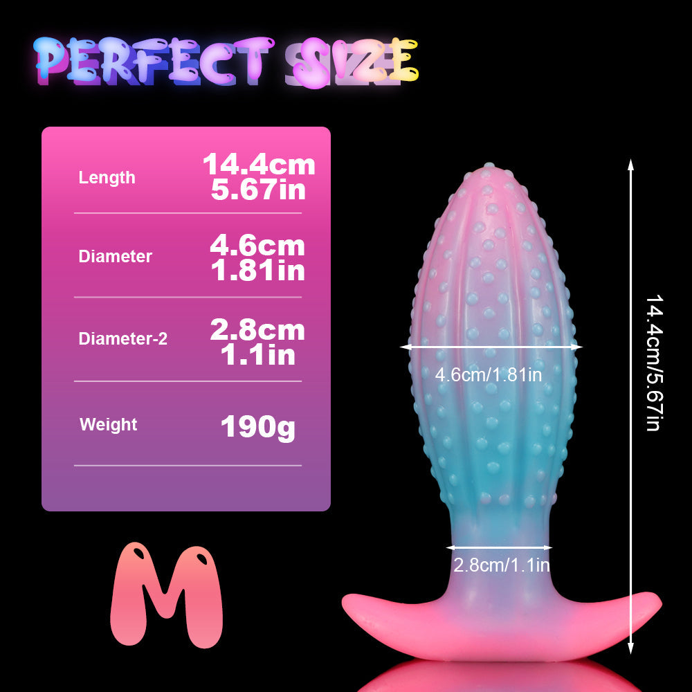 Soft Silicone Alien Butt Plug
