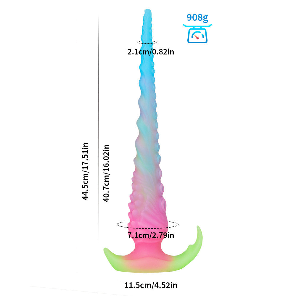 Monster tentacle large light up butt plug