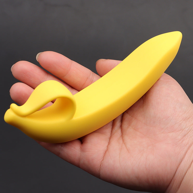 Beginner banana butt plug fun sex toy