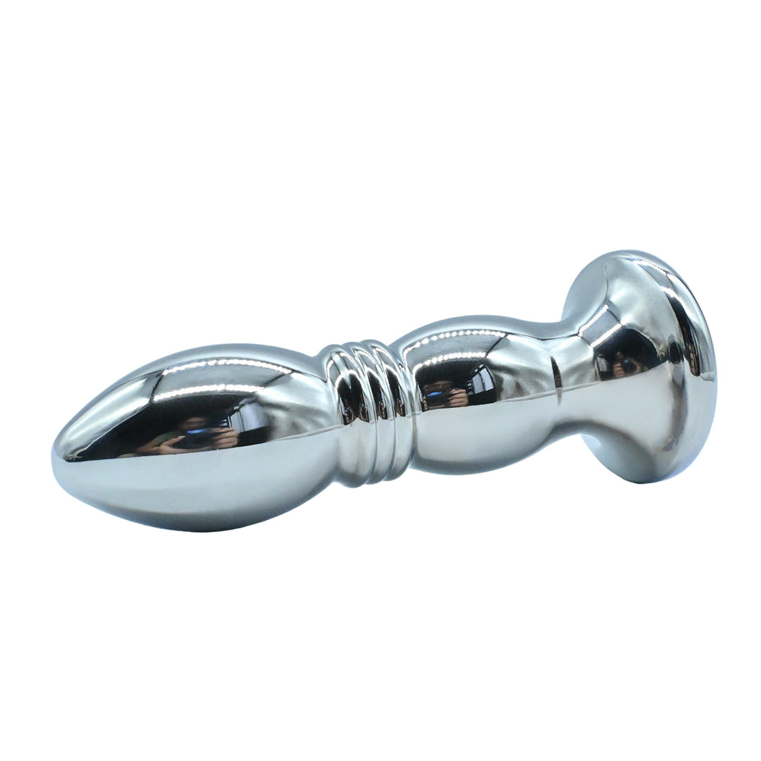 Extended Anal Training Blue Jeweled Butt Plugs