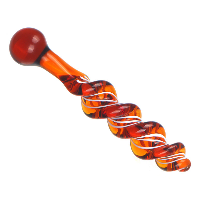 Corkscrew Glass Pull Butt Plug