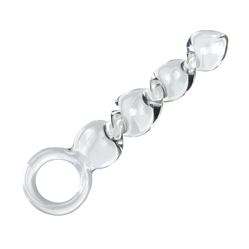 Corkscrew Glass Pull Butt Plug