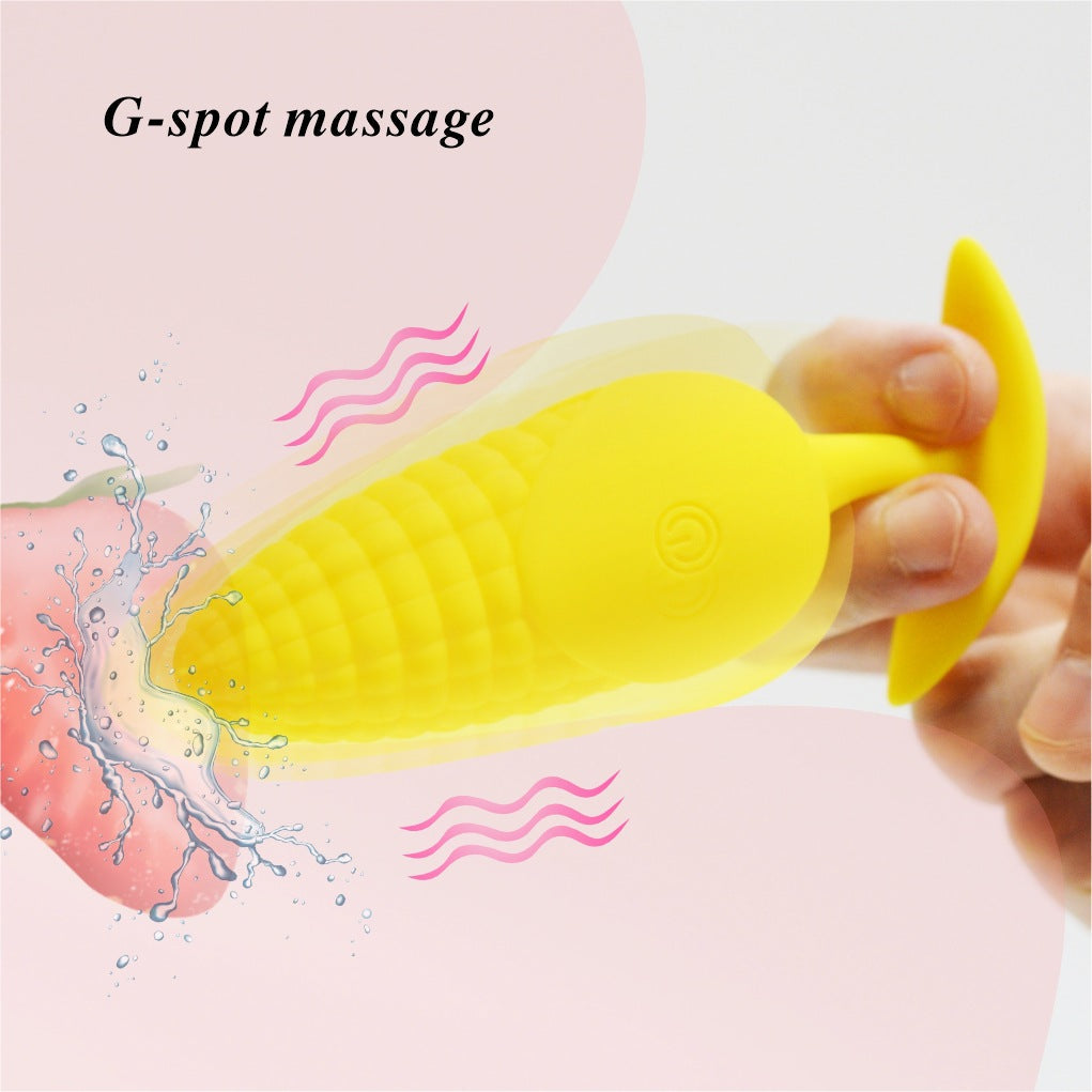 Corn Remote Control Vibrating Butt Plug