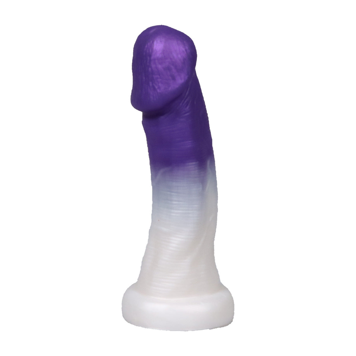 Mushroom head purple anal small butt plug