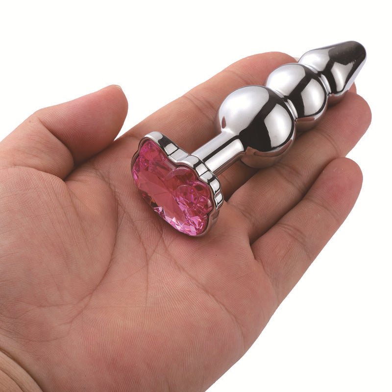 Metal Hello Kitty Cute Jeweled Butt Plug