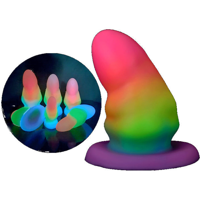 Luminous Large Silicone Butt Plug Sets