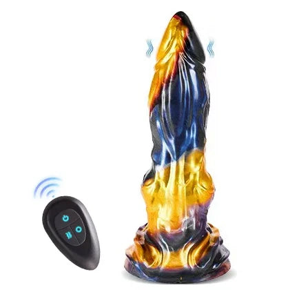 9 inch Thrusting wolf Monster Dildo
