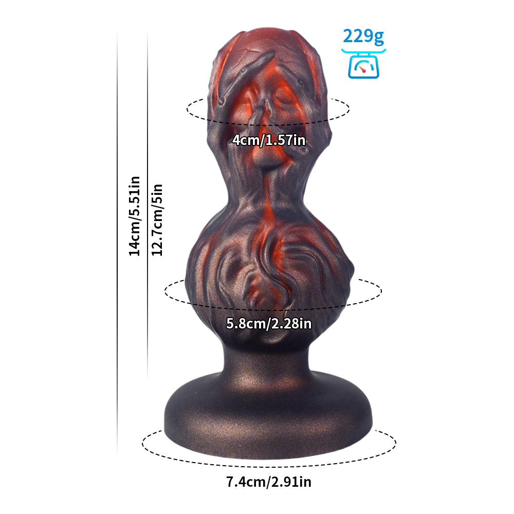 Horror claws skull huge butt plug