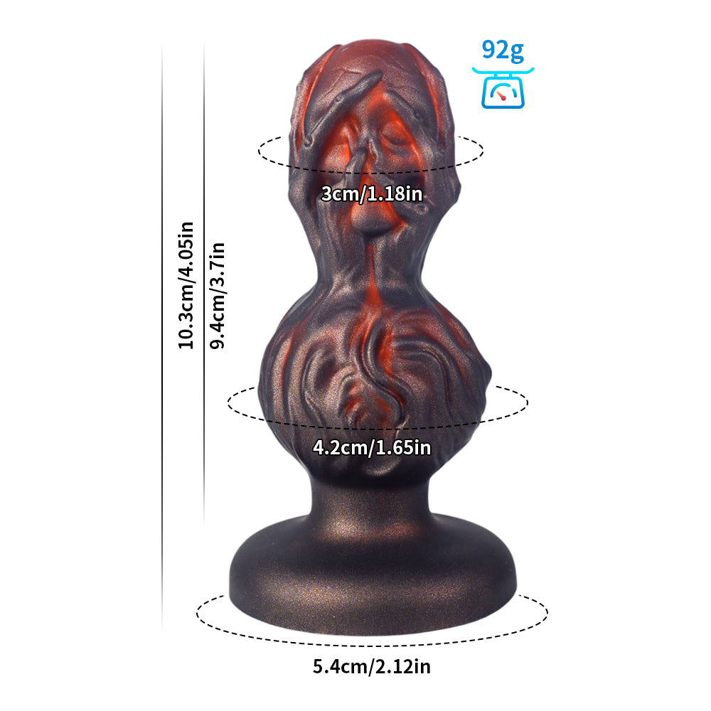 Horror claws skull huge butt plug