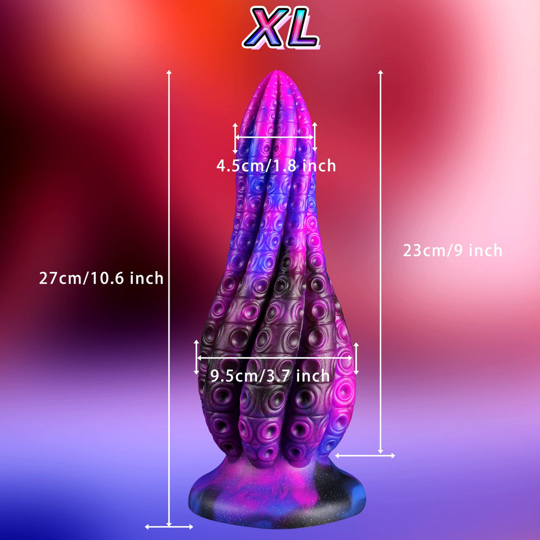Tentacle Soft Silicone Huge Butt Plug