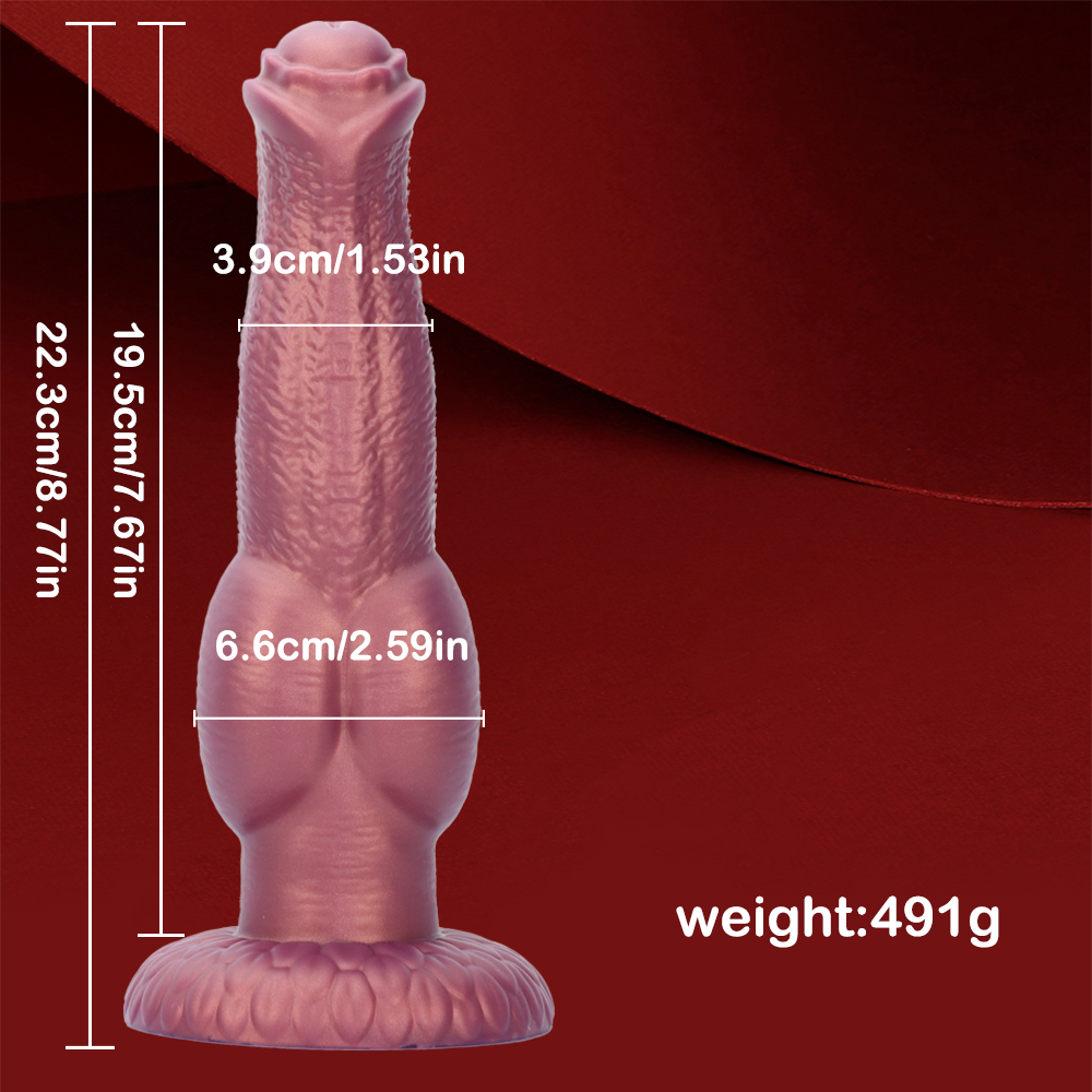 8 inch silicone horse cock huge butt plug
