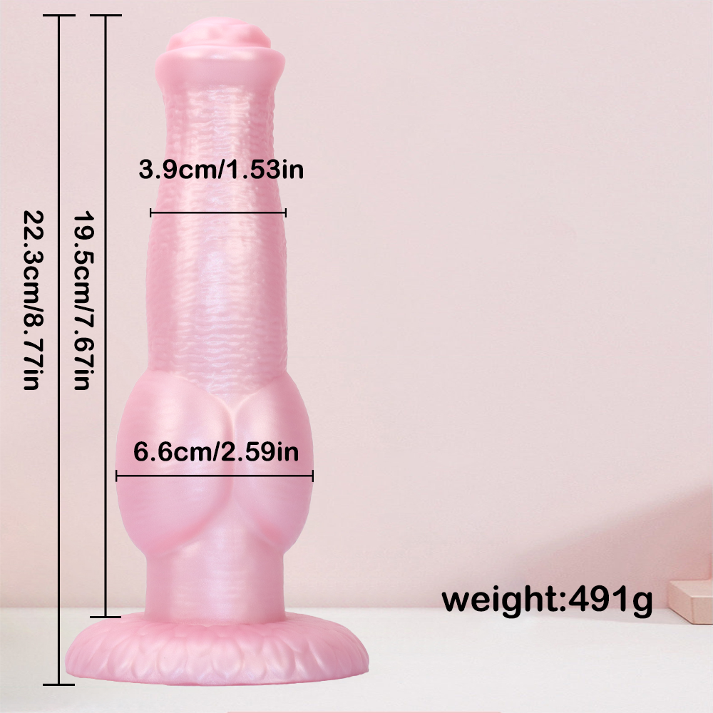 8 inch silicone horse cock huge butt plug