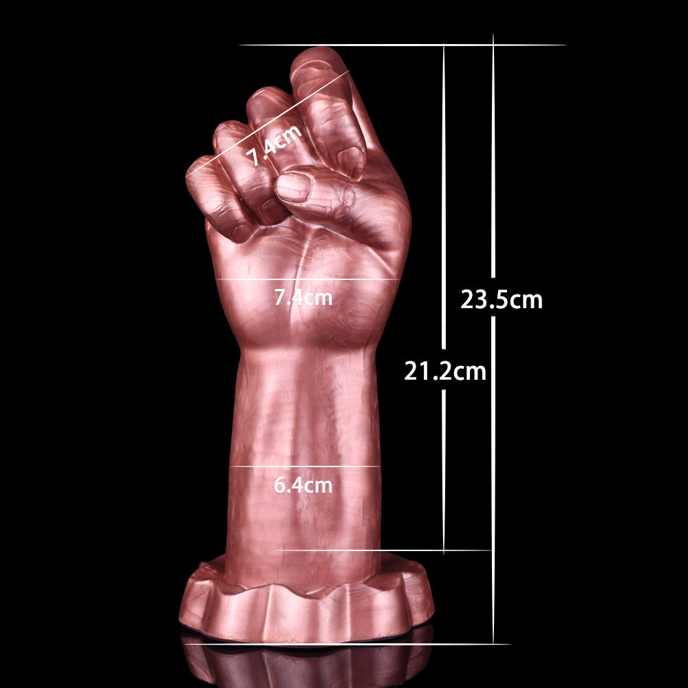 9 inch silicone huge hand fist butt plug