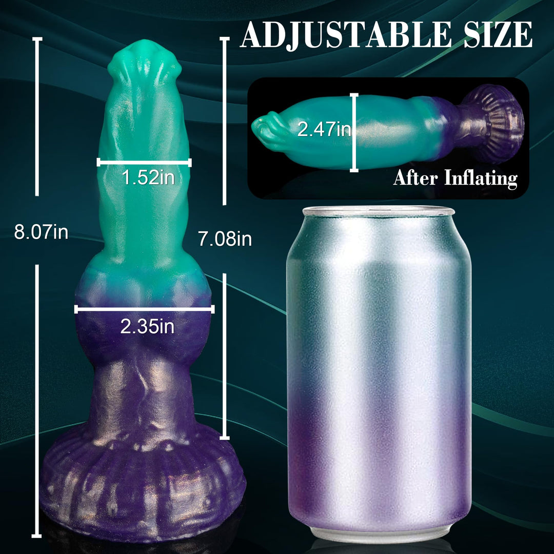 Fantasy Monster Dog Knot Inflatable Butt Plug
