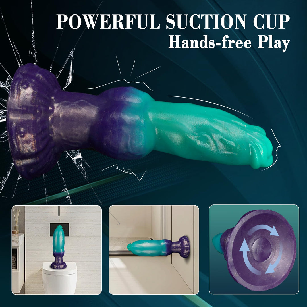 Fantasy Monster Dog Knot Inflatable Butt Plug