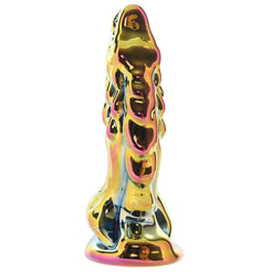 6 Inch Dragon Shape Anal Glass Butt Plug