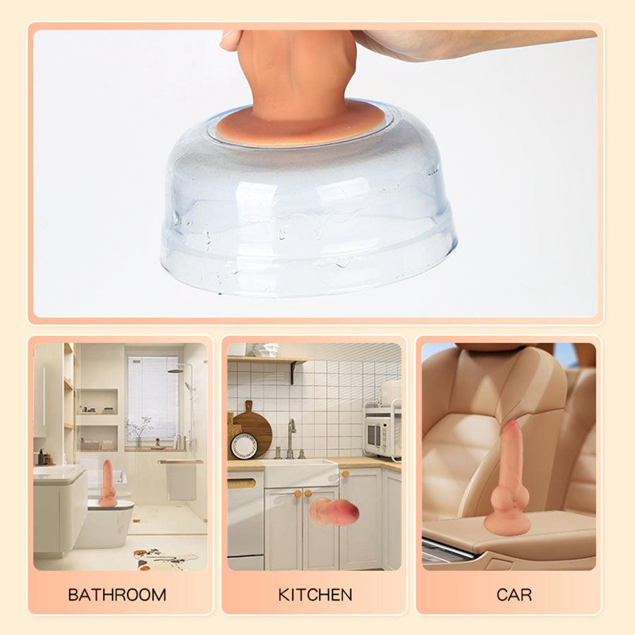 Silicone Inflatable Vibrating Butt Plug